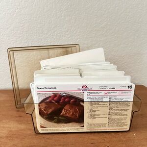 vintage My Great Recipes Card Set